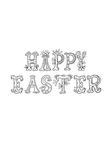 Easter Coloring Book - Johanna K Gleason