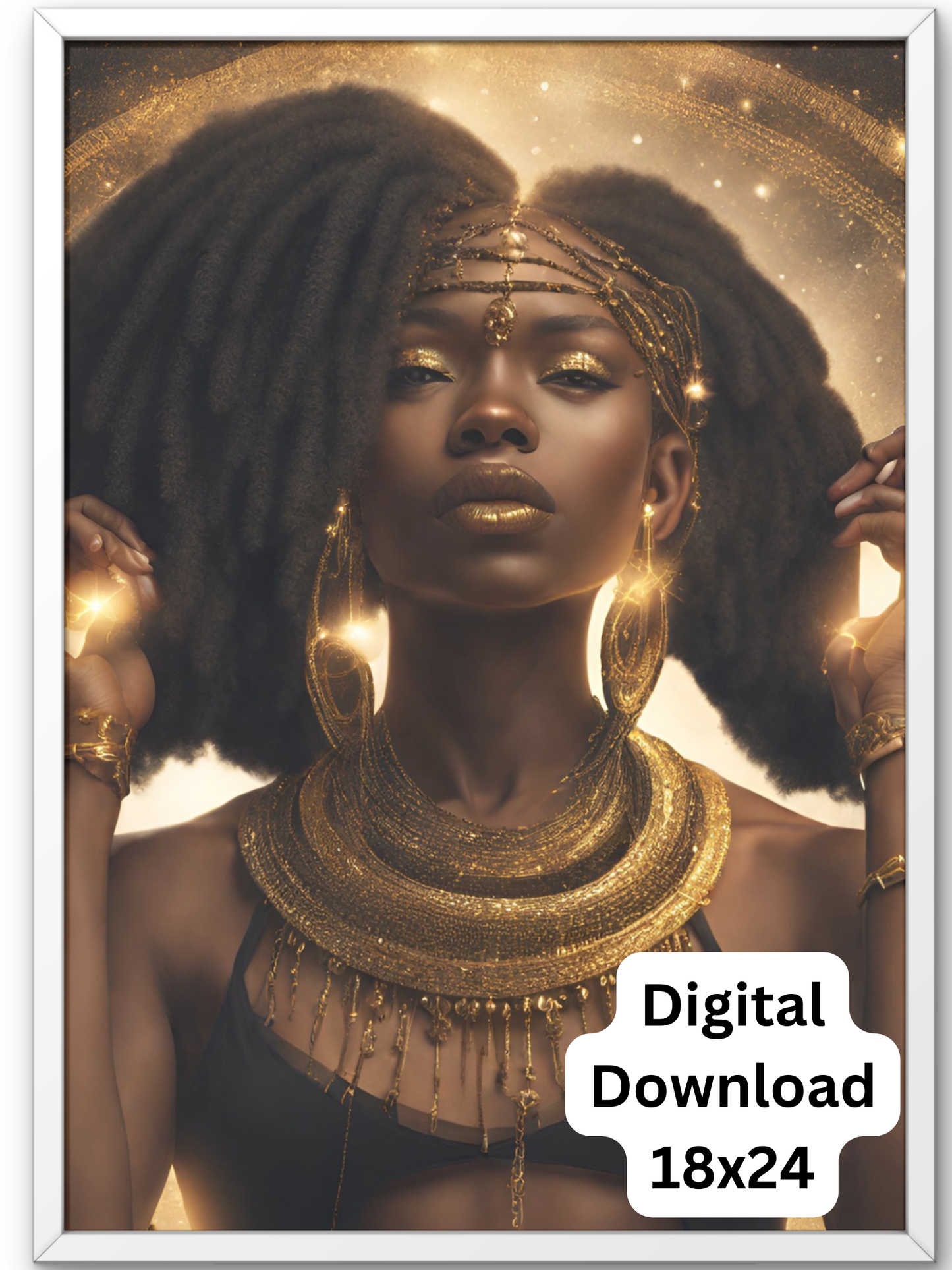 Golden Goddess: Radiance of Locs