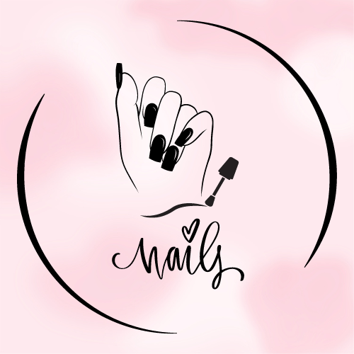 Nails Logo Template