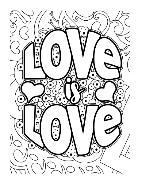 Happy Valentines Day Coloring Book